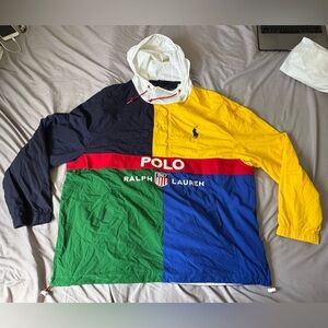 NWOT Limited Edition Polo Ralph Lauren pullover windbreaker jacket size XXL